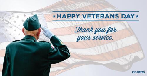 Happy Veterans Day — Thank you for your service
